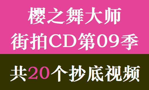 樱之舞大师街拍CD第09季